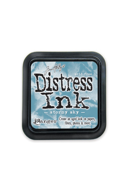Tim Holtz Distress Ink Pad Stormy Sky Tim Holtz Distress Ink Pad Stormy Sky